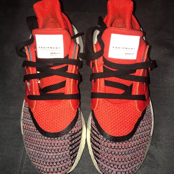 ADIDAS EQT Support 91/18 'Bold Orange' MENS 7 - Picture 3 of 5